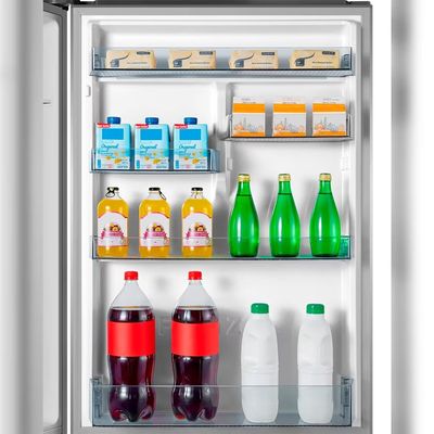 Geladeira RB422P3ESA1 Frost Free 417L Duplex Inverter Hisense Inox / 127V