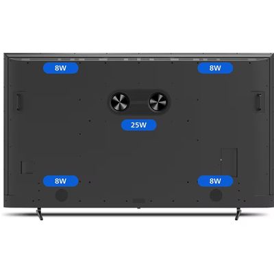 Smart TV QD-MiniLED 100MLED800 100 Polegadas Ultra HD 4K Philips Cinza / Bivolt