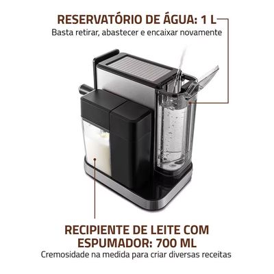 Cafeteira Expresso CCL-01 Painel Touch 20 Bar Mondial Preto / 110V