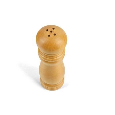 Conjunto Moedor de Pimenta e Saleiro 15cm Bambu Sistema Cerâmico Antibacteriano Euro Home Natural