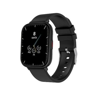 Smartwatch Geonav WB Tela 1,85 45mm 24 Modos Esportivos Fitness Tracker Preto