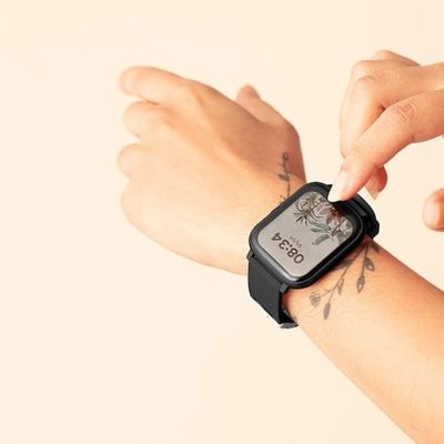 Smartwatch Geonav WB Tela 1,85 45mm 24 Modos Esportivos Fitness Tracker Preto