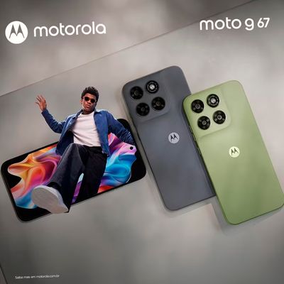 Smartphone G67 6.8 256GB 5G Câmera Dupla 50MP Artic Seal Cinza