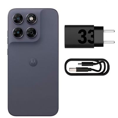 Smartphone G67 6.8 256GB 5G Câmera Dupla 50MP Artic Seal Cinza