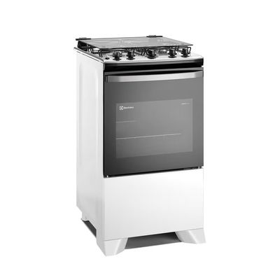 Fogão 4 Bocas FE4IW Efficient PerfectCook VaporBake Bivolt Branco Electrolux Branco / Bivolt