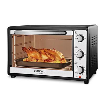 Forno Elétrico Line Grand Family II FRN-52 com 52 Litros Mondial Preto / 110V
