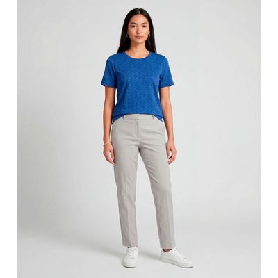 Blusa Feminina Básica Infinita Cor Azul G / Azul