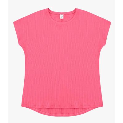 Blusa Feminina Canelada Rovitex Rosa GG / Rosa