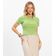 Blusa Cropped Ribana Básica Rovitex Verde GG / Verde