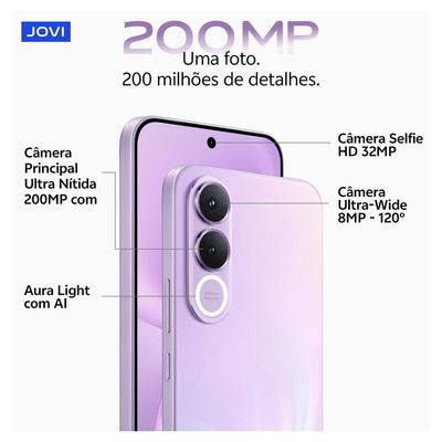 Smartphone V70 5G Tela 6.83 JOVI Azul