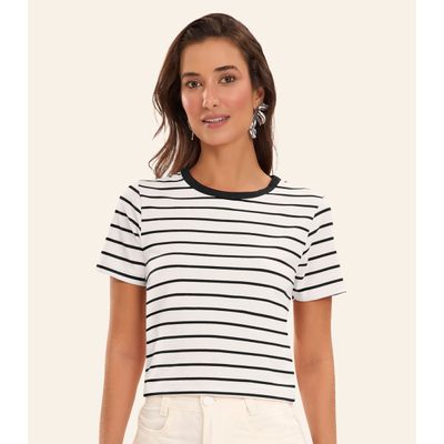 Blusa Feminina em Cotton Leve Rovitex Bege P / Bege