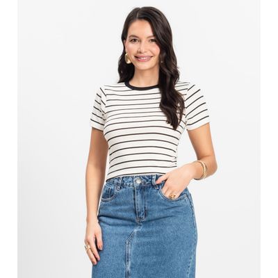 Blusa Feminina em Cotton Leve Rovitex Bege G / Bege