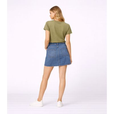 Blusa Baby Look Feminina Estampada Select Verde G / Verde