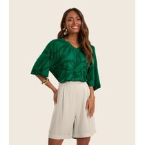 Blusa Feminina em Viscotorcion Rovitex Verde