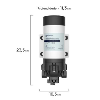 Pressurizador de Água Electrolux Automático para Geladeiras e Purificadores 220V 220V