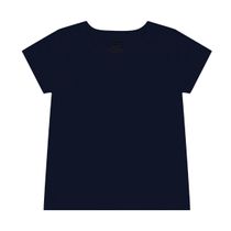 Blusa Básica Infantil Cotton Leve Rovi Kids Azul