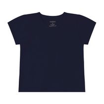 Blusa Básica Infantil Cotton Leve Rovi Kids Azul