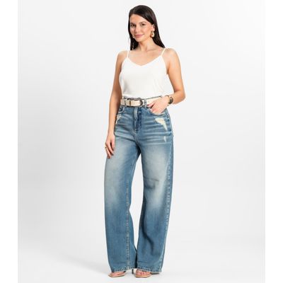Blusa De Alça Feminina Ribana Canelada Rovitex Bege P / Bege