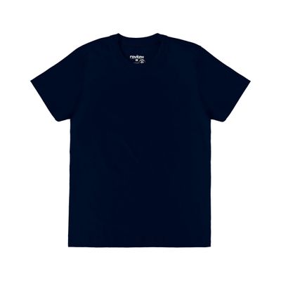 Blusa Básica Infantil Cotton Leve Rovi Kids Azul 10 / Azul