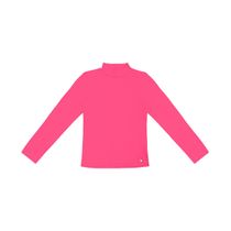 Blusa Feminina Cotton Gola Alta Básica Rovitex Rosa