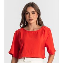 Blusa Feminina  Alfaiataria Endless Laranja