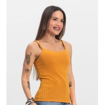 Blusa Feminina De Alça Select Amarelo