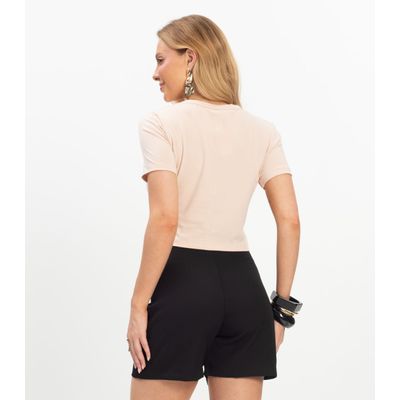 Blusa Básica Feminina Cotton Leve Rovitex Rosa G / Rosa