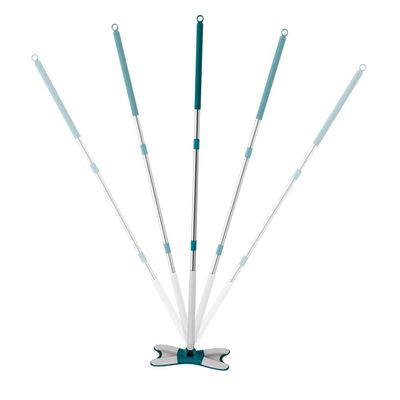 Mop Flat Twist X com Base 360 Cabo Inox Flash Limp Verde