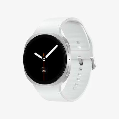Smartwatch Galaxy Watch8 40mm Bluetooth Tela Cristal Safira Prata / Bivolt