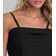 Blusa Cropped Feminina De Alça Regulável Dianna Preto P / Preto