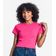 Blusa Cropped Ribana Básica Rovitex Rosa GG / Rosa
