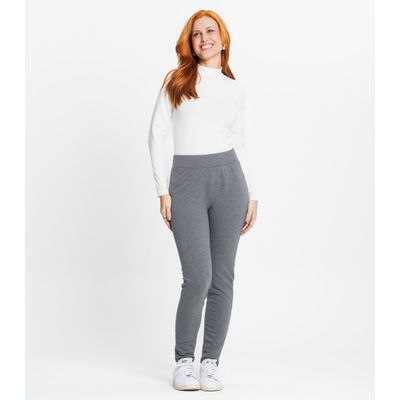 Blusa Feminina Cotton Gola Alta Básica Rovitex Bege GG / Bege