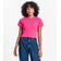 Blusa Cropped Ribana Básica Rovitex Rosa M / Rosa
