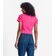 Blusa Cropped Ribana Básica Rovitex Rosa M / Rosa