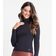 Blusa Feminina Cotton Gola Alta Básica Rovitex Preto GG / Preto