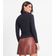 Blusa Feminina Cotton Gola Alta Básica Rovitex Preto M / Preto