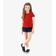 Blusa Básica Infantil Cotton Leve Rovi Kids Vermelho 10 / Vermelho