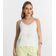 Blusa De Alça Tecido Crepe Marrocos Endless Branco M / Branco