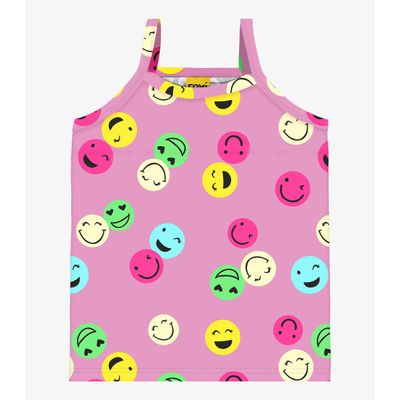 Blusa De Alça Infantil Rovi Kids Rosa 16 / Rosa
