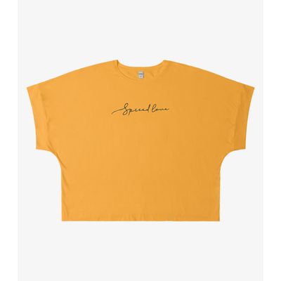 Blusa Feminina em Viscotorcion Rovitex Amarelo P / Amarelo