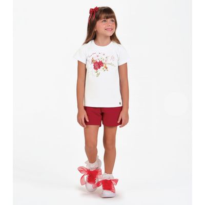 Blusa Cotton Leve Feminia Trick Nick Branco 10 / Branco