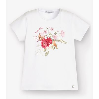 Blusa Cotton Leve Feminia Trick Nick Branco 10 / Branco