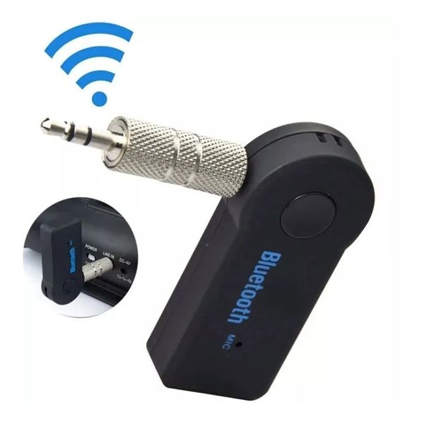 Adaptador Receptor Bluetooth Usb Musica P2 Chamada Som Carro