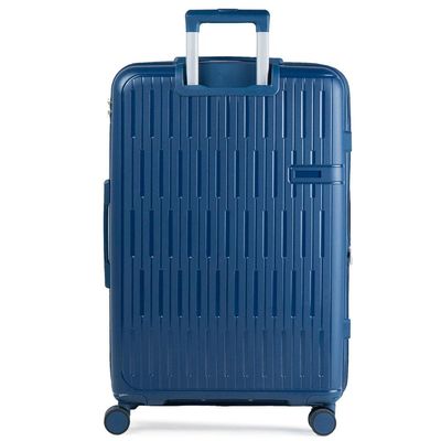 Mala de Viagem Grande 32kg Polipropileno 4 Rodas Santiago Azul G / Azul