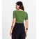 Blusa em Ribana Canelada Rovitex Verde M / Verde