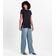 Blusa Básica Alongada Feminina Rovitex Preto P / Preto