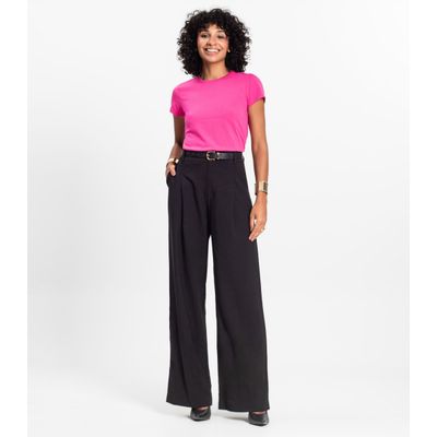 Blusa Feminina Cotton Leve Básica Rovitex Rosa GG / Rosa