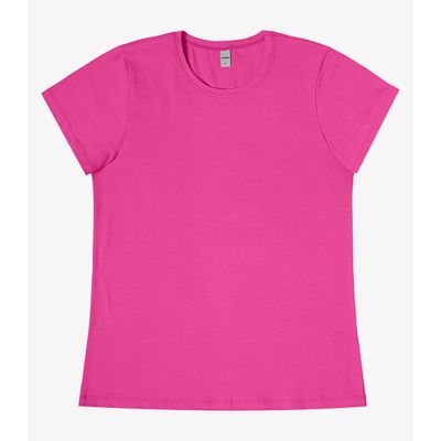 Blusa Feminina Cotton Leve Básica Rovitex Rosa GG / Rosa