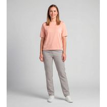 Blusa Feminina 100% Poliéster Básica Infinita Cor Rosa