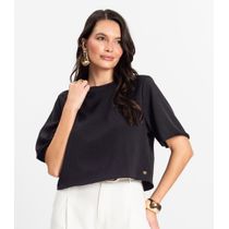 Blusa Feminina em Twill Cey Rovitex Preto